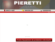 Tablet Screenshot of groupe-pieretti.fr